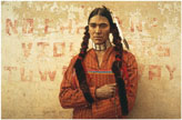 Contempory Sioux Indian - by James Bama